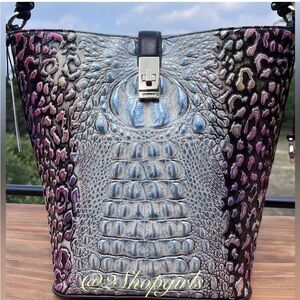 NWT Shira MULTI HEARtHSTONE Bucket Bag Crossbody